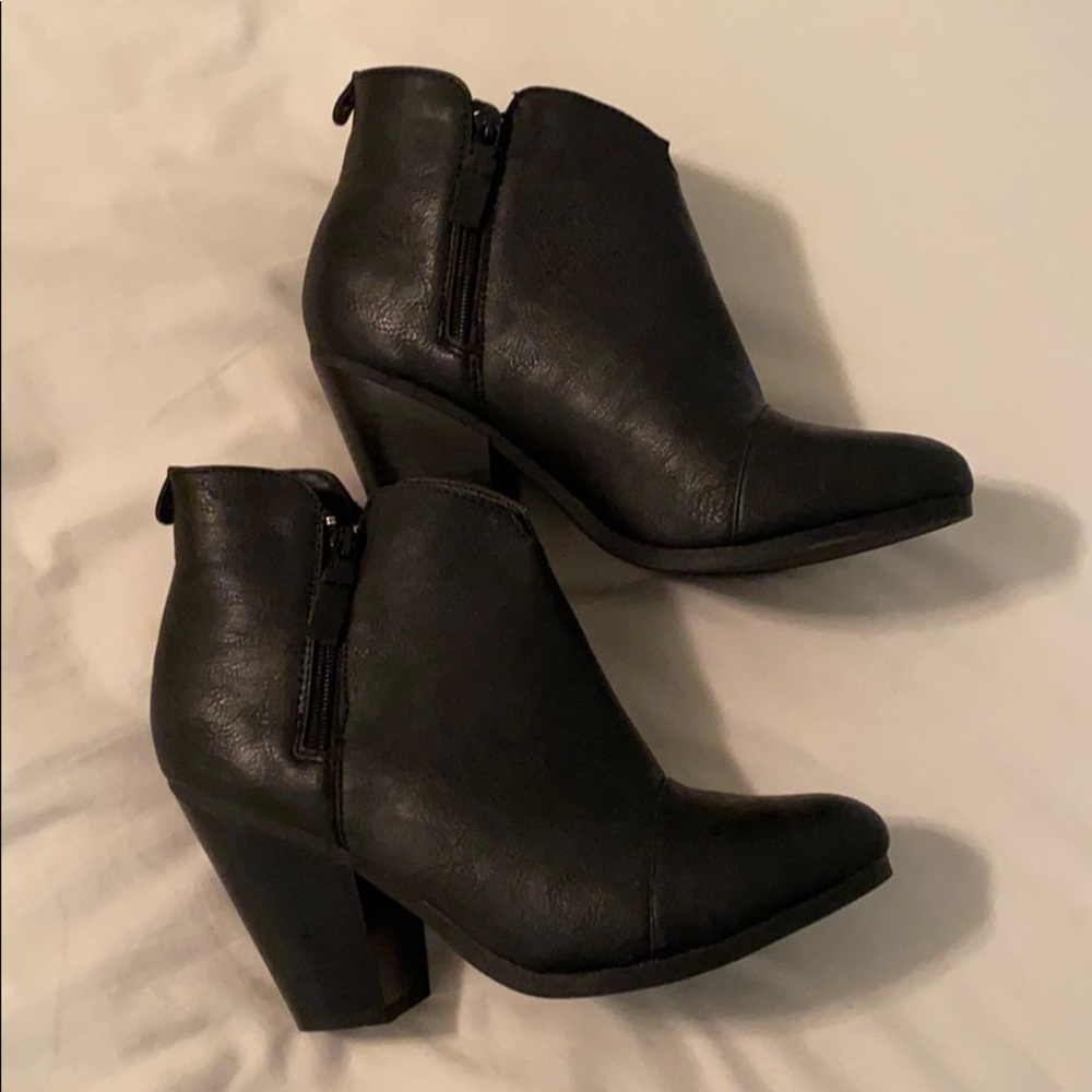 Black booties